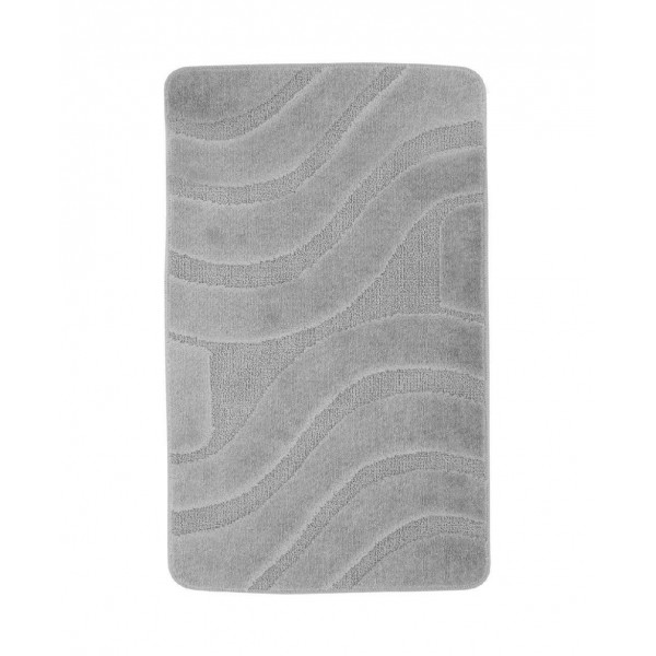 Tappeto polipropilene serie onda parure grigio