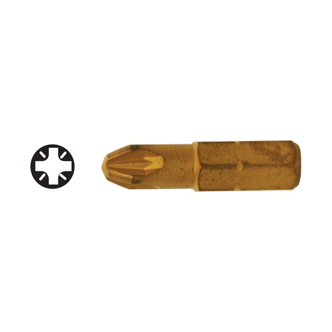 Set inserti hss-ti pz1 l. 25 mm (10 pz)