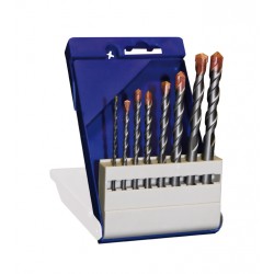Set punte rex jumbo d. 3-10 mm calcestruzzo (8 pz)