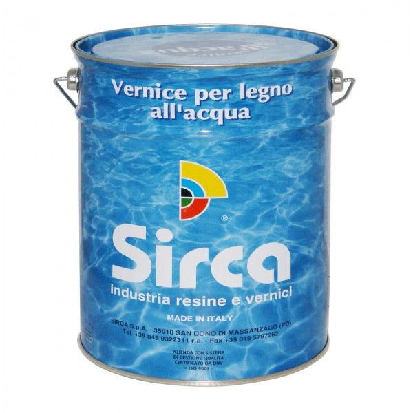 Impregnante all&#039;acqua per esterni Sirca noce brennero 25 litri