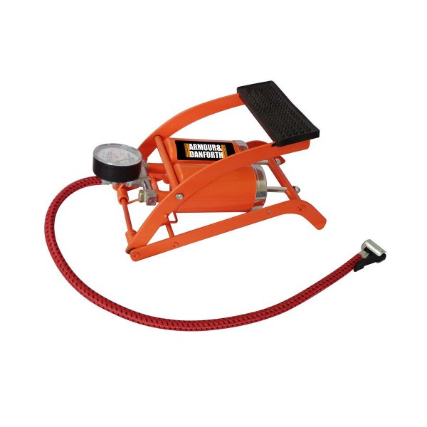 Pompa a pedale doppia con manometro 55 x 100 armour and danforth tmx702