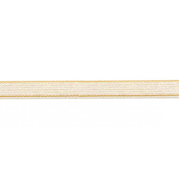 Cintino cotone 30 g 2,2 cm x 7,5 mt riga oro