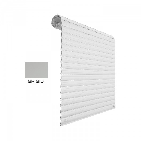 Kit tapparella pvc 183 x 160 cm torino grigio 4 kg/mq rollplast
