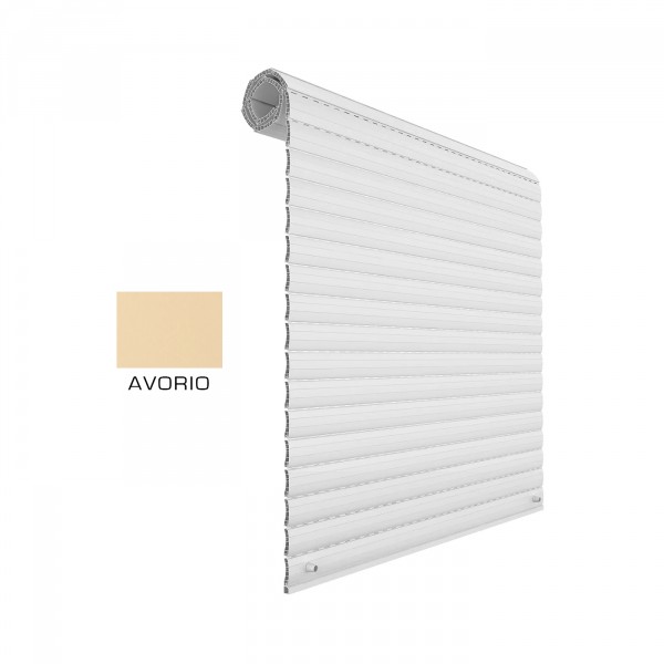 Kit tapparella pvc 183 x 160 cm torino avorio 4 kg/mq rollplast