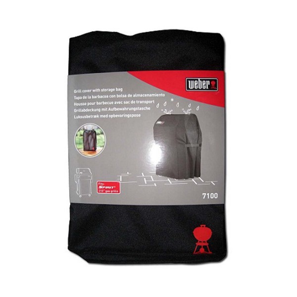 Custodia per barbecue Weber SPIRIT 210 con bruciatori nera