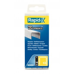 Graffe fini n. 13 14 mm zincate blister (5000 pz)