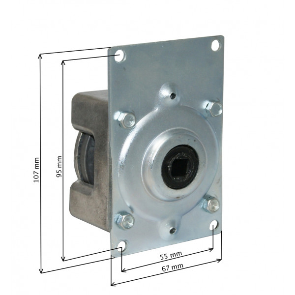 Argano a fune interno BGM 40 kg ferro zincato Bolis Carlo