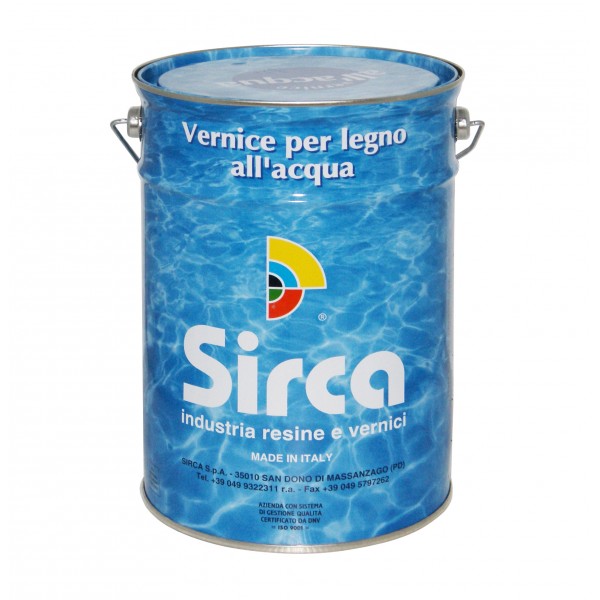 Finitura all'acqua tixotropica per interni Sirca bianco opaco 5 kg