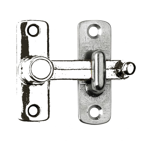 Incontro per tavellino 30mm ott. cromato