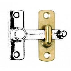 Incontro per tavellino 20mm ottone lucido
