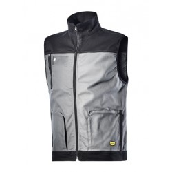 Gilet d-stretch grigio pioggia tg l