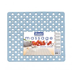 Tappeto doccia 53x53cm colore azzurro