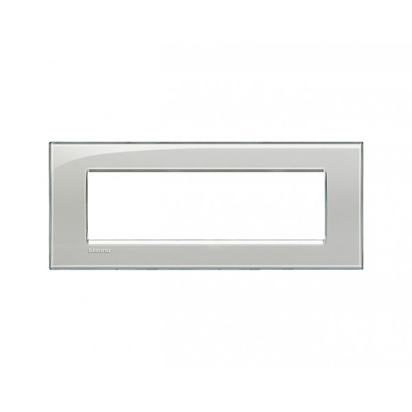 Ll - placca 7p 206x86 mm colore grigio ghiaccio