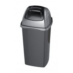 Pattumiera europa 35x39x77 65lt. colore antra.