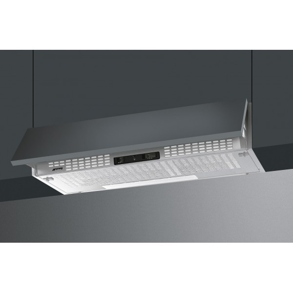 Cappa incasso 175 m3 90 cm silver
