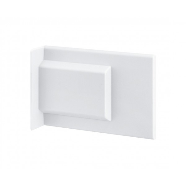 Guscio reggibase 127x84 mm rev. bianco per 807 xl