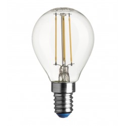 Lampadina led sfera a++ 4 / 40 w e14 luce calda