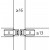 Lamello Clamex P-14/10 Medius 145370 giunzione per mobili (80 coppie)