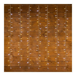 Luci di Natale tenda luminosa Lotti Rain Fall 336 led...