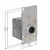 Argano a fune interno BGM 30 kg ferro zincato Bolis Carlo