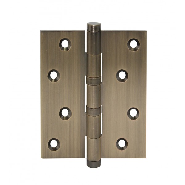 Cerniera a libro c/cuscin. 102x89 ferro bronzato
