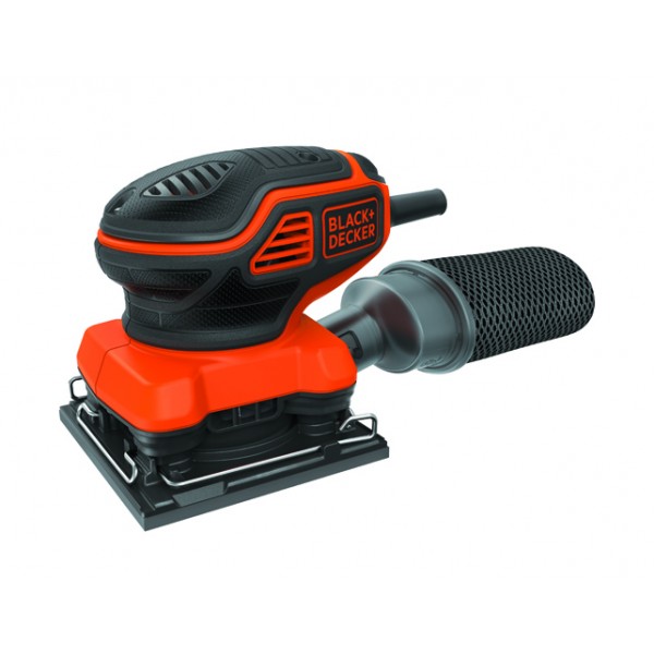 Levigatrice orbitale 220 w 114x114 mm - ka450 black &amp; decker + accessori