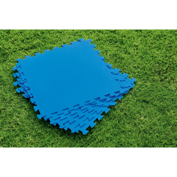 Tappetino per piscina Bestway 58220 Pool Floor Protector  50x50cm 9 pz blu
