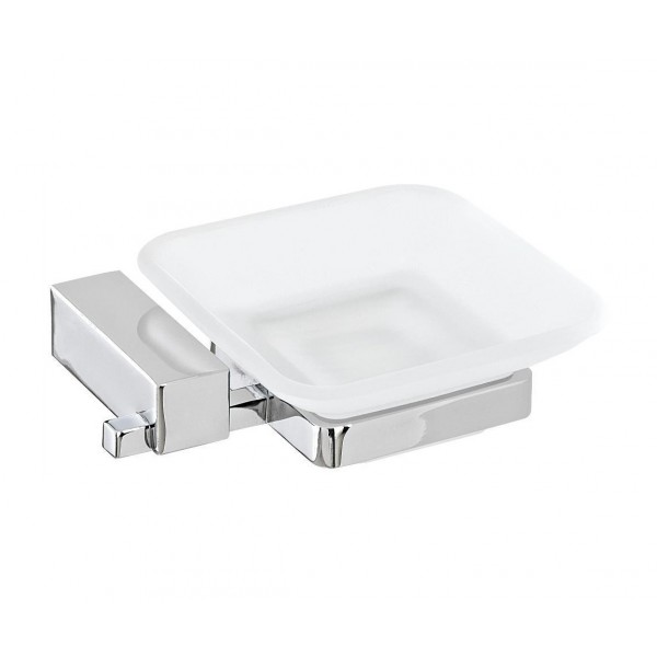 Porta sapone serie unica cromo