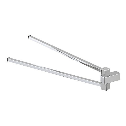 Porta asciugamani a snodo serie unica 39 cm cromo