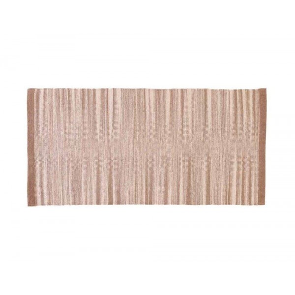 Tappeto cotone serie runner 60 x 120 cm beige