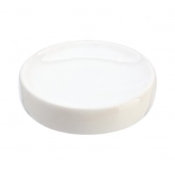 Porta sapone tondo bianco linea Cily in ceramica