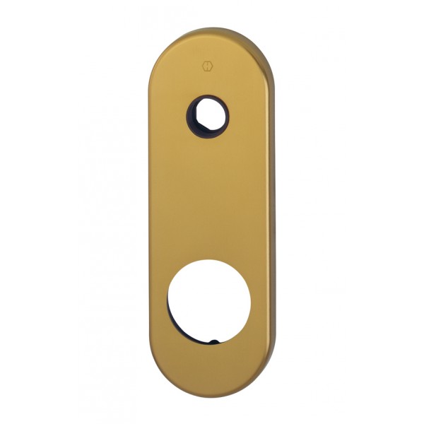 Placca corta f4 allum.bronzo foro d. 45,5mm