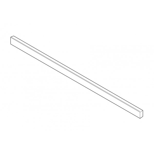 Ringhierina trasv. front. legrabox 1080 mm bianco