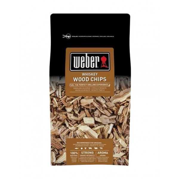 Legna da affumicatura Weber aroma whiskey