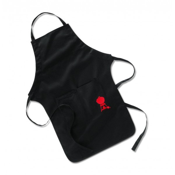 Grembiule da cucina Weber in tesssuto nero