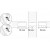 Lamello Tenso P-14 145415S giunzione per mobili autobloccante con clip (80 coppie)