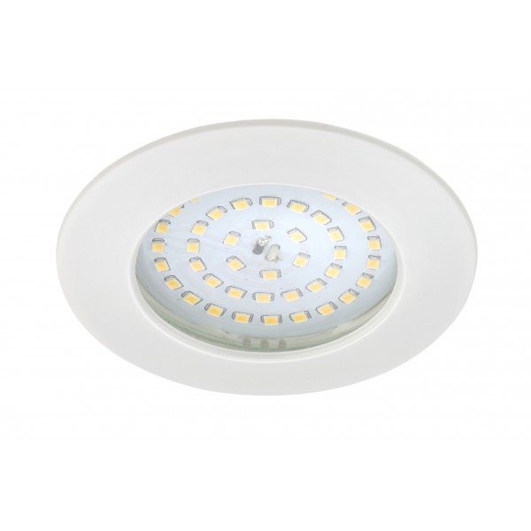 Attach-faretto inc.d 10cm 1 led 10 5w bianco