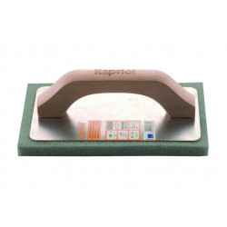 Frattone g/spugna grigia cn man in legno 14x21 cm