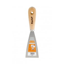 Spatola stuccatore con manico in legno 30 mm