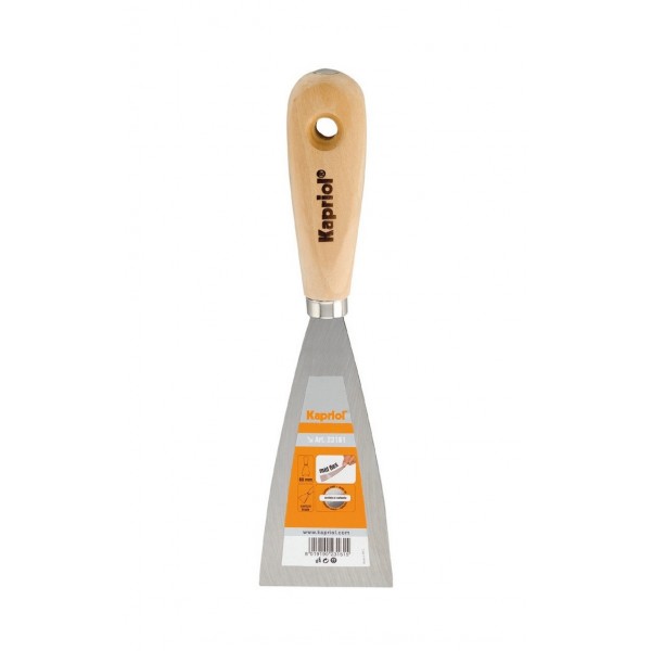 Spatola stuccatore con manico in legno 30 mm