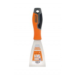 Spatola stuccatore con manico in progrip 40 mm