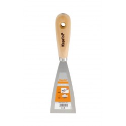 Spatola stuccatore con manico in legno 60 mm