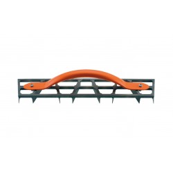 Pialla in met 8 lame manico in alluminio,90x450 mm