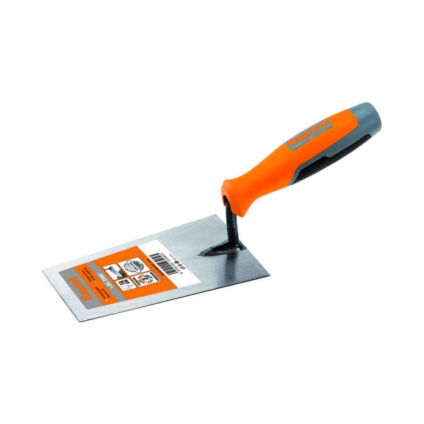 Cazzuolino punta quadra manico in progrip 16 cm