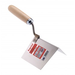 Cazzuolino angoli esterni manico in legno 11 cm