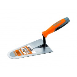 Cazzuola punta tonda manico in progrip 18 cm