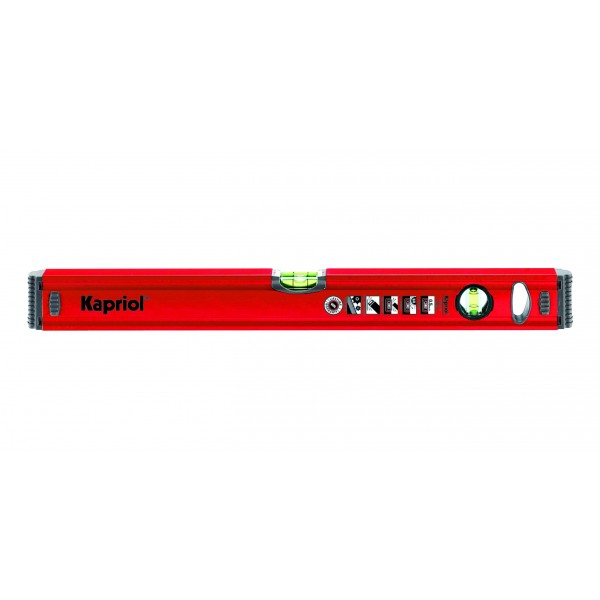 Livello spirit in alluminio nervato 60 cm