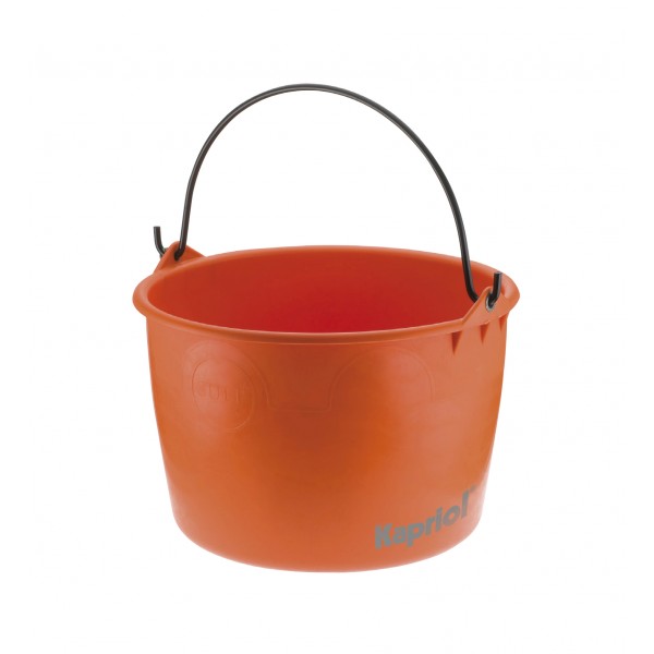 Secchio per piastrellisti arancio 25 lt