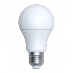 Lampadina led goccia opale a+ 9 / 60 w e27 l/calda