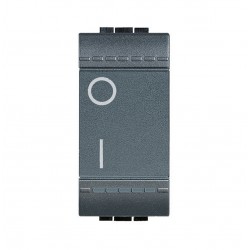 Fp ll - interruttore 2p 16a colore antracite